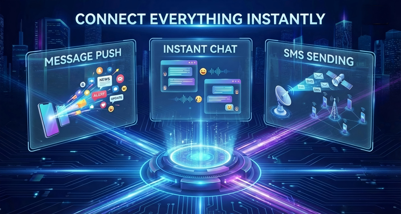 Communication Platform Illustration