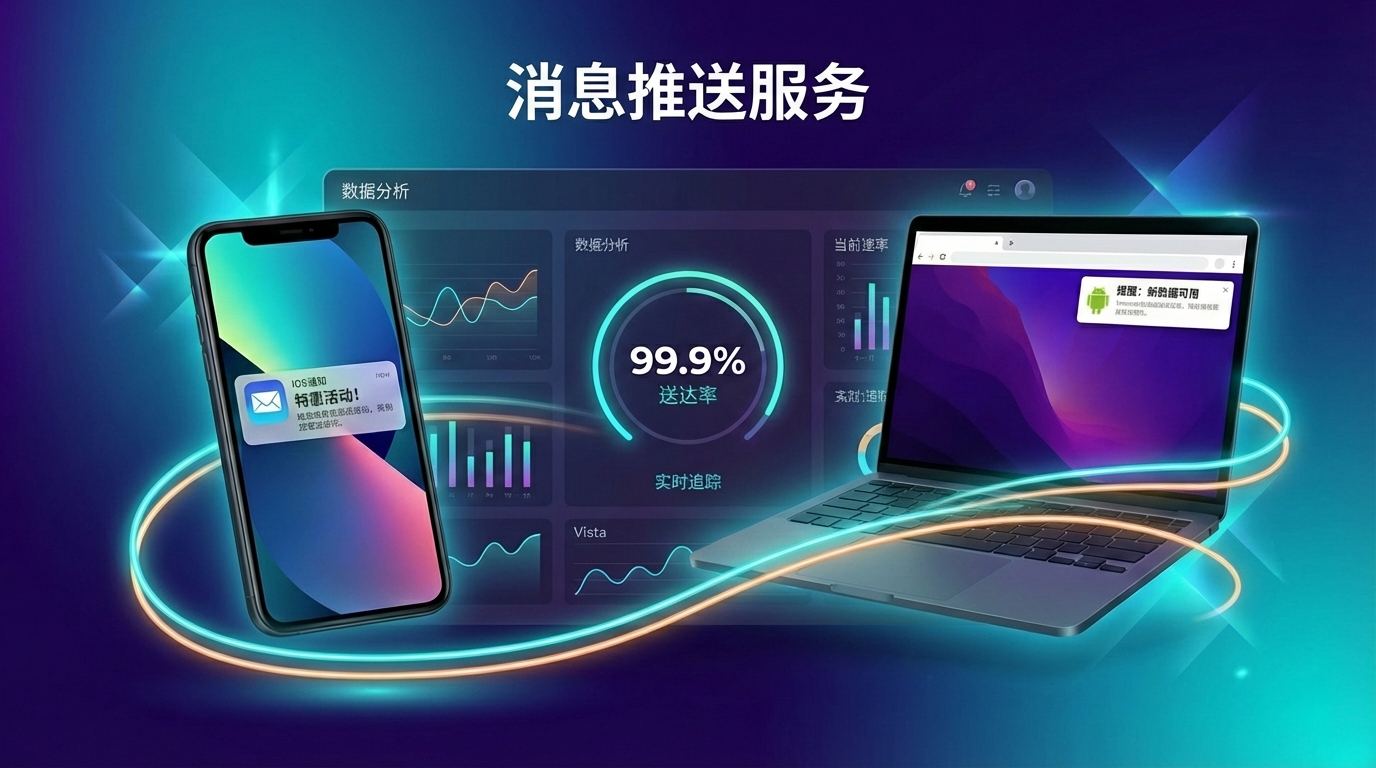 消息推送示意图
